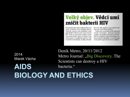 AIDS etická problematika