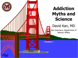 Addiction Myths