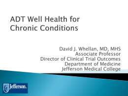 ADT Well Health for Chronic Conditions