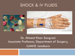 Shock & IV Fluids