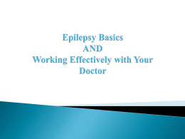 Epilepsy Basics