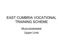 east cumbria vocational training scheme