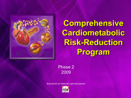 Comprehensive Cardiometabolic Risk
