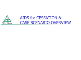 05 AIDS FOR CESSATION & CASE SCENARIO