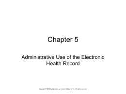 EMR chapter 5