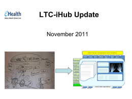 LTC Update Nov 2011 - Quality Improvement Hub