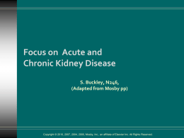 Chronic Kidney Disease