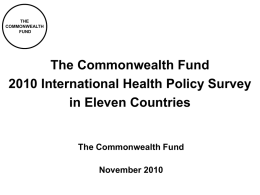 Full Chartpack - The Commonwealth Fund