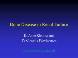 Renal Bone Disease