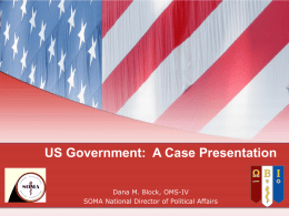US Government: A Case Presentation