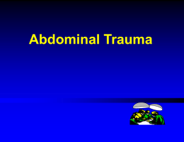 17. Abdominal Injuries