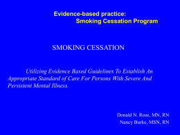 Smoking Cessation Program