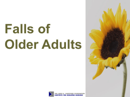 Falls of Older Adults