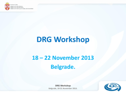 DRG Workshop - r f z o . r s