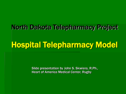 telepharmacy an institutional perspective