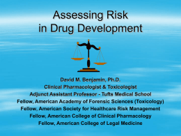 Risk Management Strategies Litigation During Drug Development