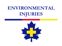Heat Exposure Injuries - Canadian Ski Patrol Calgary Zone
