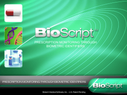 BioScript RxTM - BioScriptRx.com