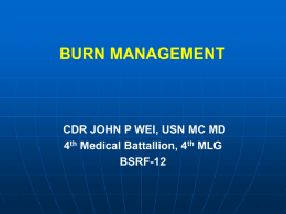 Burn Management