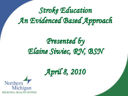 Presentation 4 - GLRN stroke education