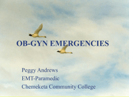 ob-gyn emergencies - faculty at Chemeketa