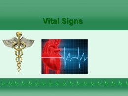 Vital Signs