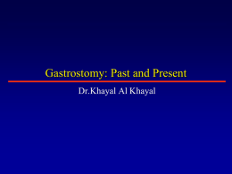 gastrostomy2 - Home - KSU Faculty Member websites