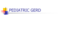 pediatric gerd