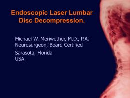 Laser Back Surgery Slideshow
