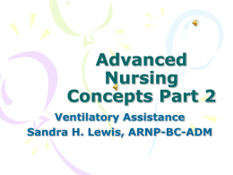 Advanced Nursing Concepts Part 2