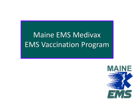 Maine Medivax program - Tri