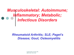 Rheumatoid Diseases