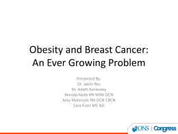 Breast Care SIG Congress 2015 Meeting Presentation