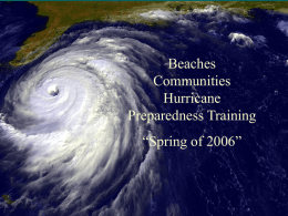 Hurricane - Beaches Watch