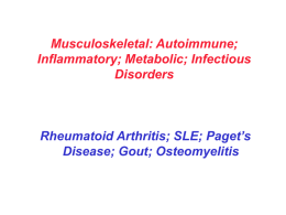 Rheumatoid Diseases