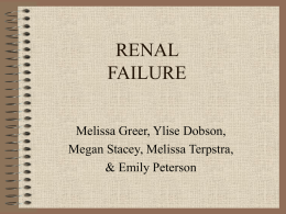 RENAL FAILURE