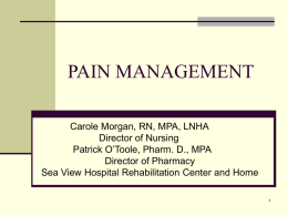 pain management - Empire Quality Partnership