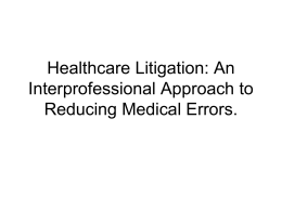 Healthcare Litigation