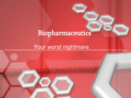 Biopharmaceutics - BLI-Biotech