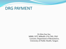 DRGs PAYMENT