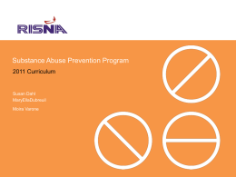 Substance Abuse Prevention Program