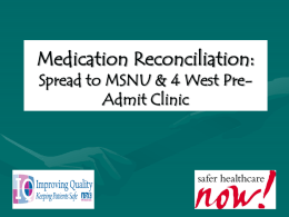 IWK Medication Reconciliation Spread MSNU