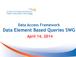 DAF Data Element SWG 4-19-2014