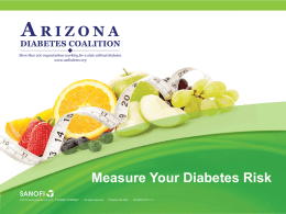 Measure Your Diabetes Risk