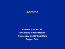 Dr. Harkins-Exercise Induced Asthma (new window)