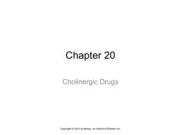 cholinergic agonists