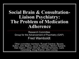 Social Brain & Consultation-Liaison Psychiatry