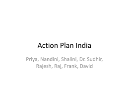 Action Plan India - Pain & Policy Studies Group