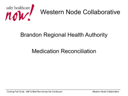 Acute Care Storyboard Western Node Collaborative LS 2