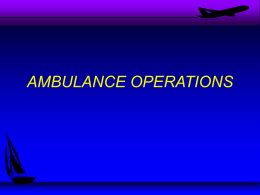 ambulance operations - Hatzalah of Miami-Dade